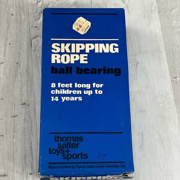Vintage Ball Bearing 8' Skipping Jumping Rope Thomas Salter Toys & Sports - Picture 3 of 5